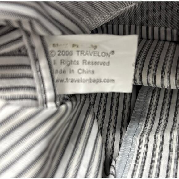 Travelon Dolphin Collection Navy Blue Messenger Shoulder Bag Nylon Roomy - Picture 7 of 8